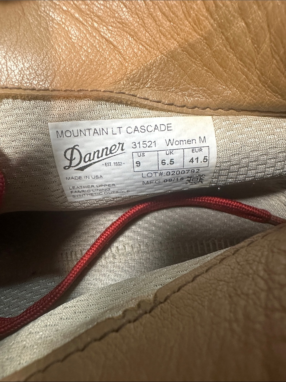 Danner Mountain LT Cascade - Picture 9 of 9